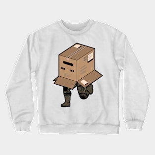 Big Boss Sneaking in Box - Metal Gear Solid 3 Crewneck Sweatshirt